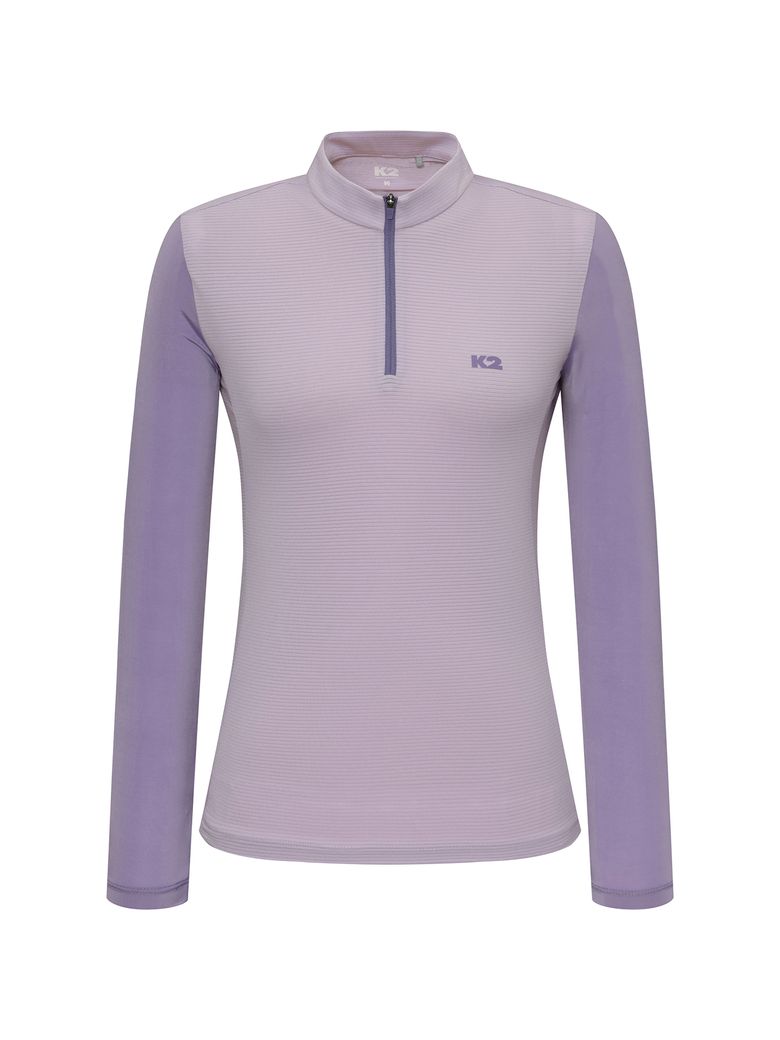 BOOST_하이브리드 긴팔 집업 W_Light Violet