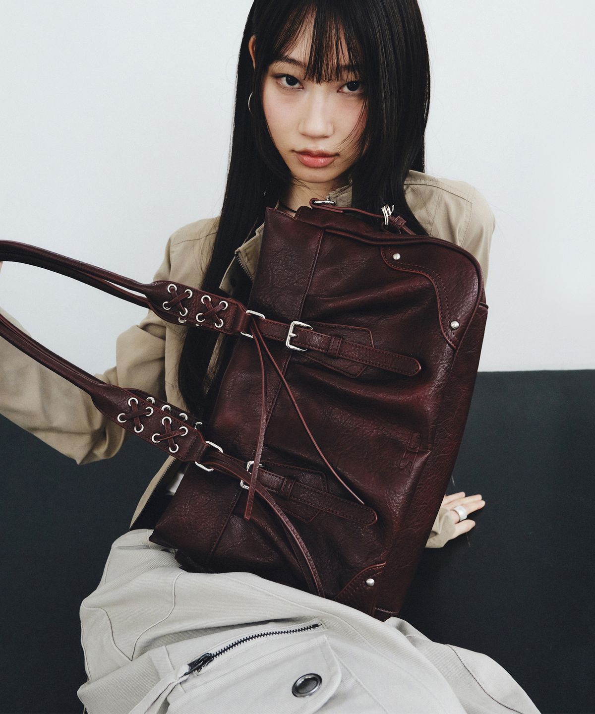 스퀘어라인(SQUARELINE) NOX 녹스_ Burgundy