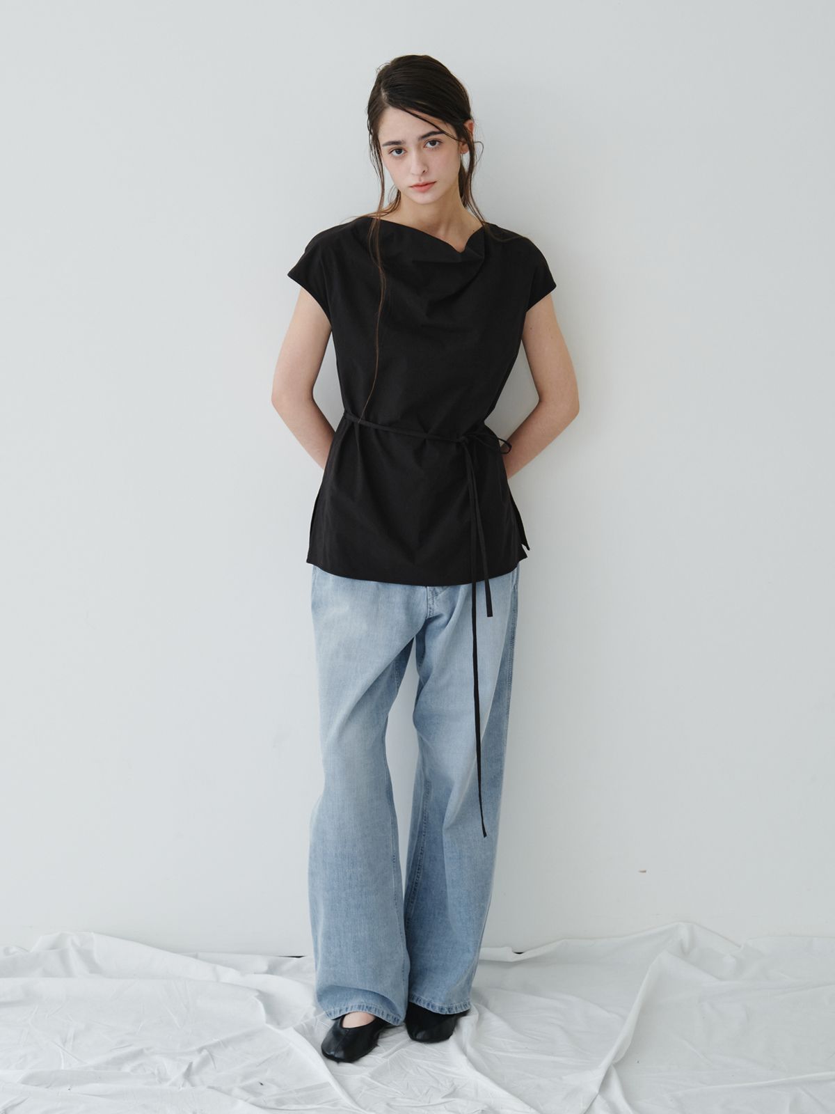 리플레인(REPLAIN) WIDE DENIM PANTS_LIGHT BLUE