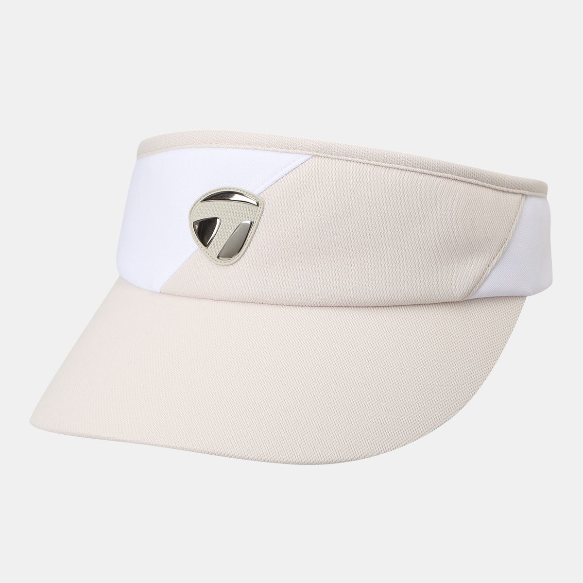 테일러메이드 어패럴(TAYLORMADE APPAREL) 26SS 여성 절개 배색 로고 바이저 TH6-56HG22-509