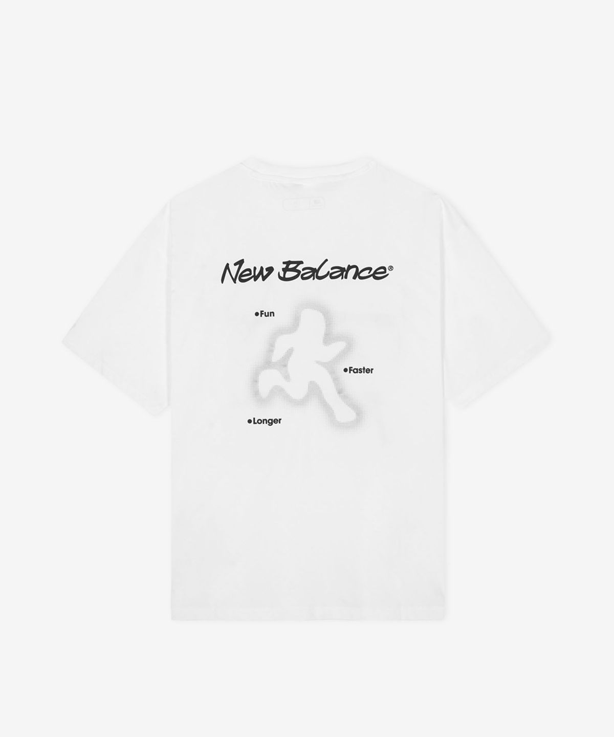 뉴발란스(NEW BALANCE) NBNEG25403 / UNI RC FROZEN 러너스 반팔티 (WHITE)
