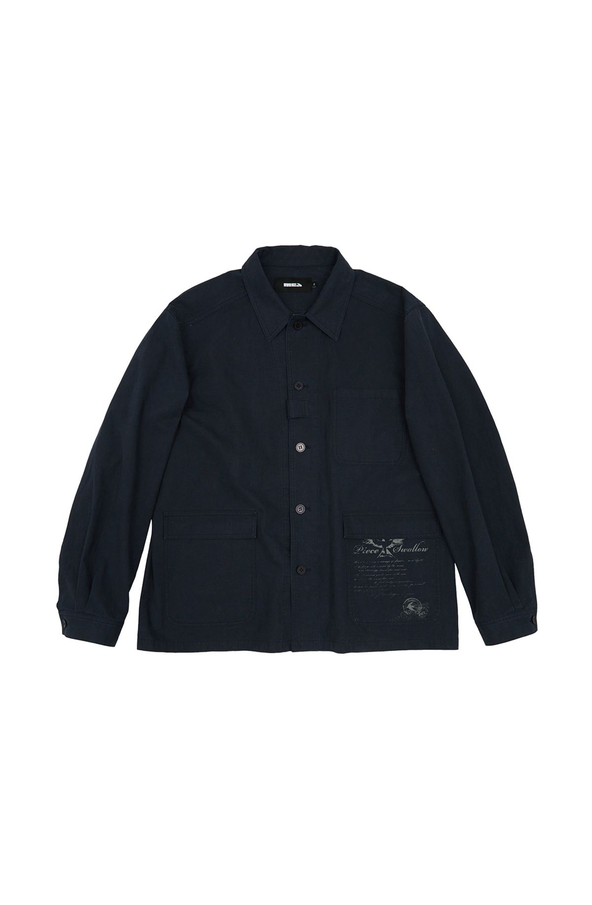 메아(MEA) STUD CHORE JACKET [NAVY]