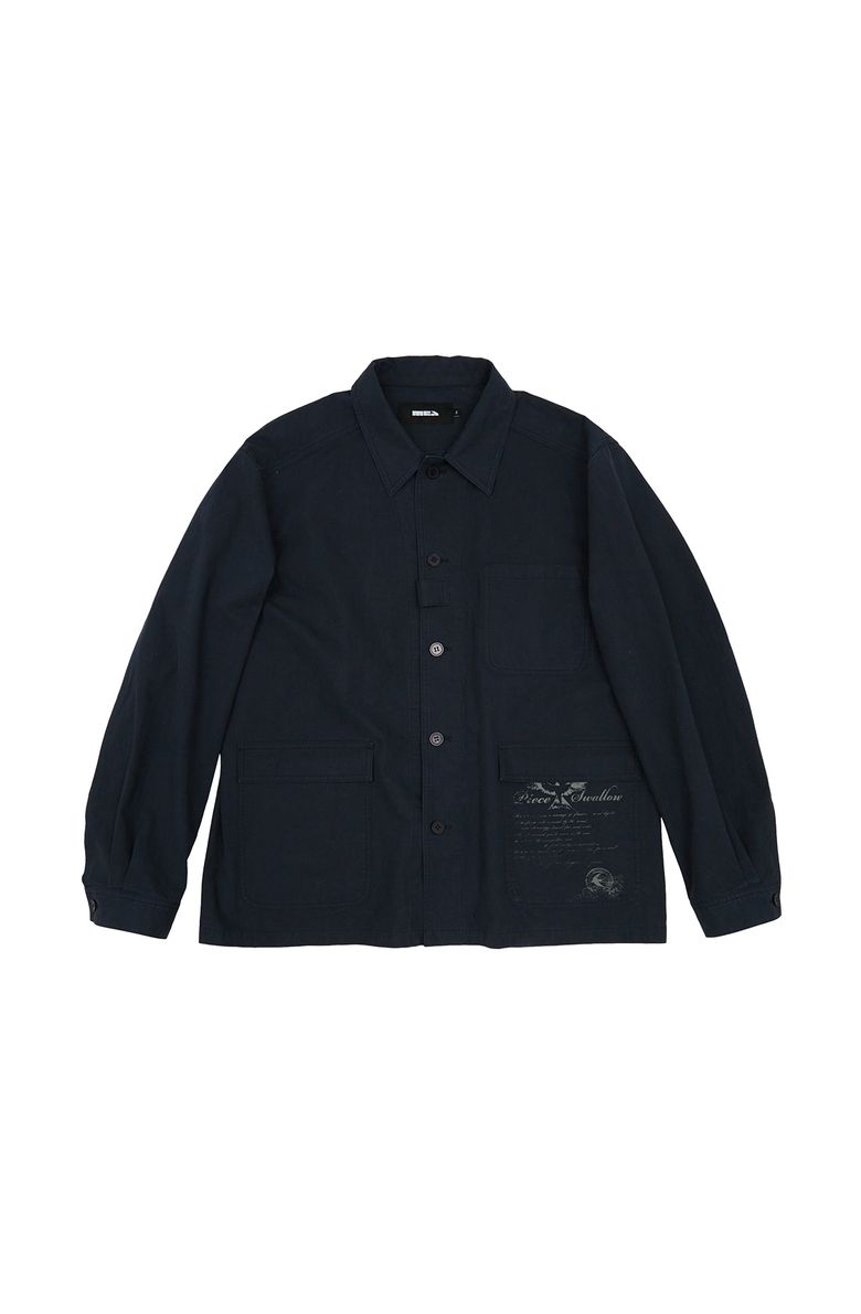 STUD CHORE JACKET [NAVY]