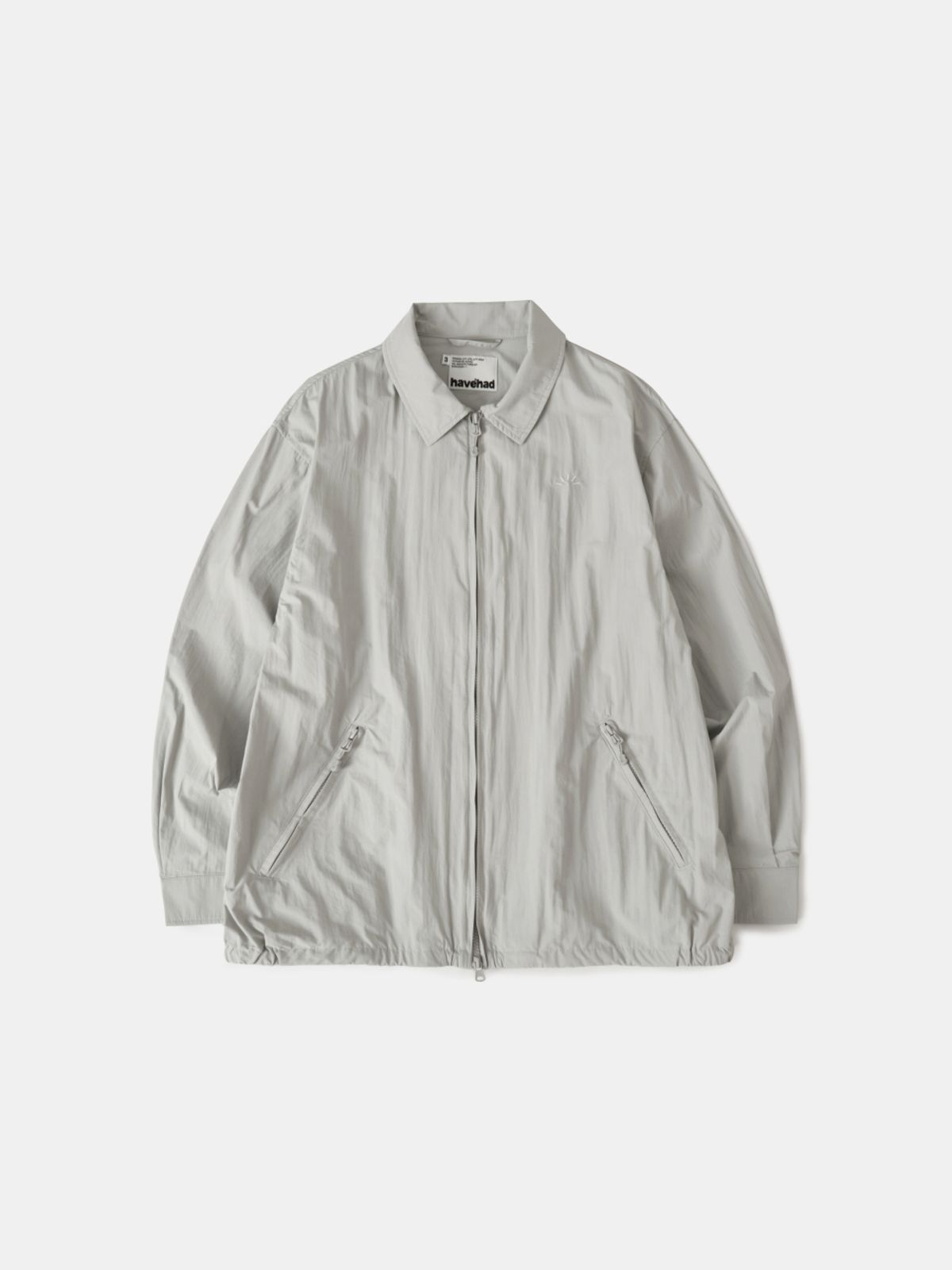해브해드(HAVE HAD) 컴포트 드리즐러 자켓 (블루 그레이)