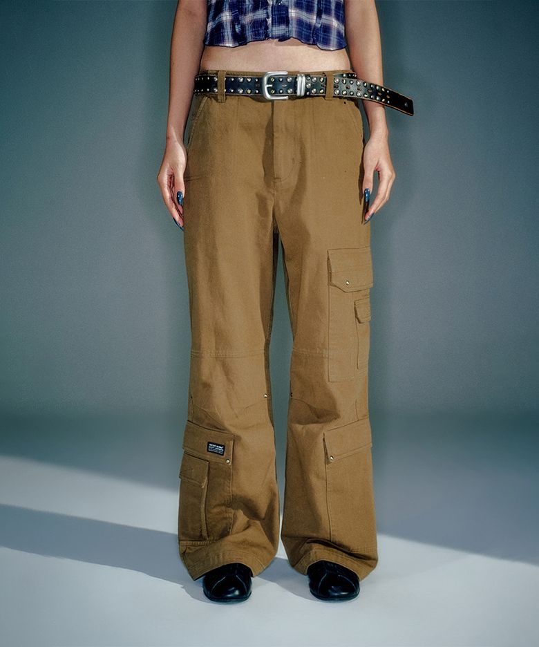 (WOMEN) ROWAN CARGO PANTS BROWN
