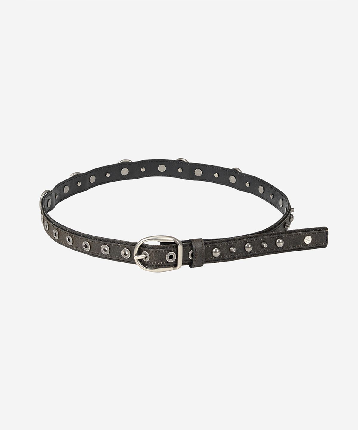 베이컨트 아카이브(VACANT ARCHIVE) DIEGO DOUBLE LAYER BELT BROWN