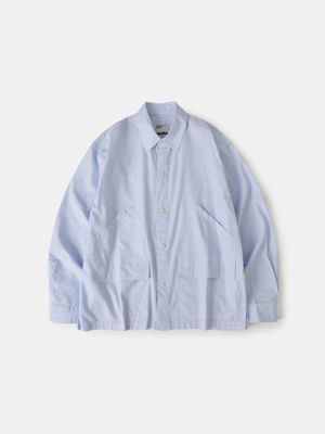 필드 포켓 스트라이프 자켓  (스트라이프 화이트)