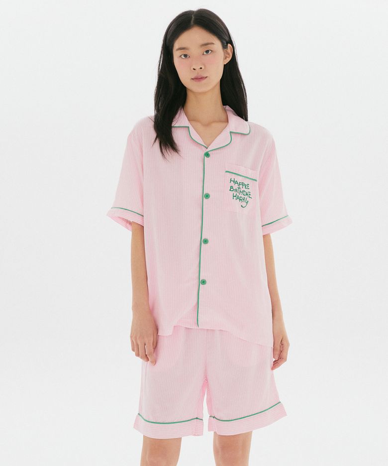 [해리포터] 호그와트 매직패스 반팔 파자마(PINK)_SPPPG25U08