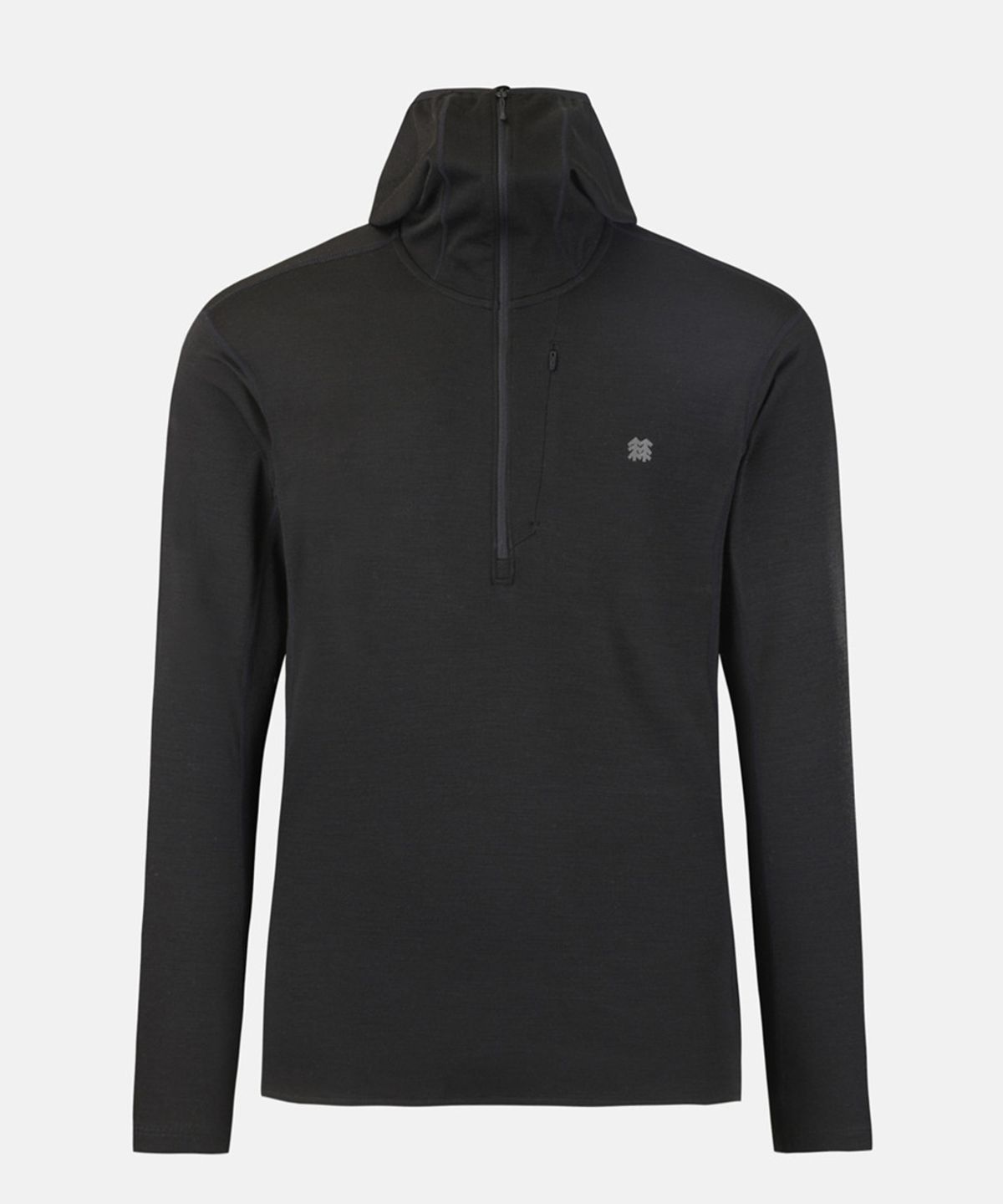 코오롱스포츠(KOLON SPORT) HERO 남성 메리노울 바라클라바 긴팔 티셔츠 JWTBX26041BLK