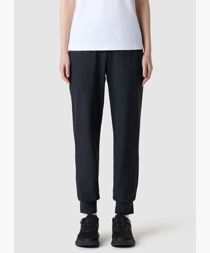 유니 트리코트 조거 팬츠 - 블랙 QR123EFP22