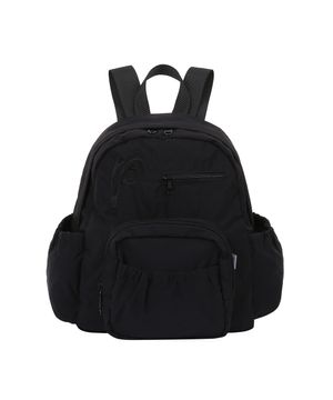 포켓 미니 백팩 블랙