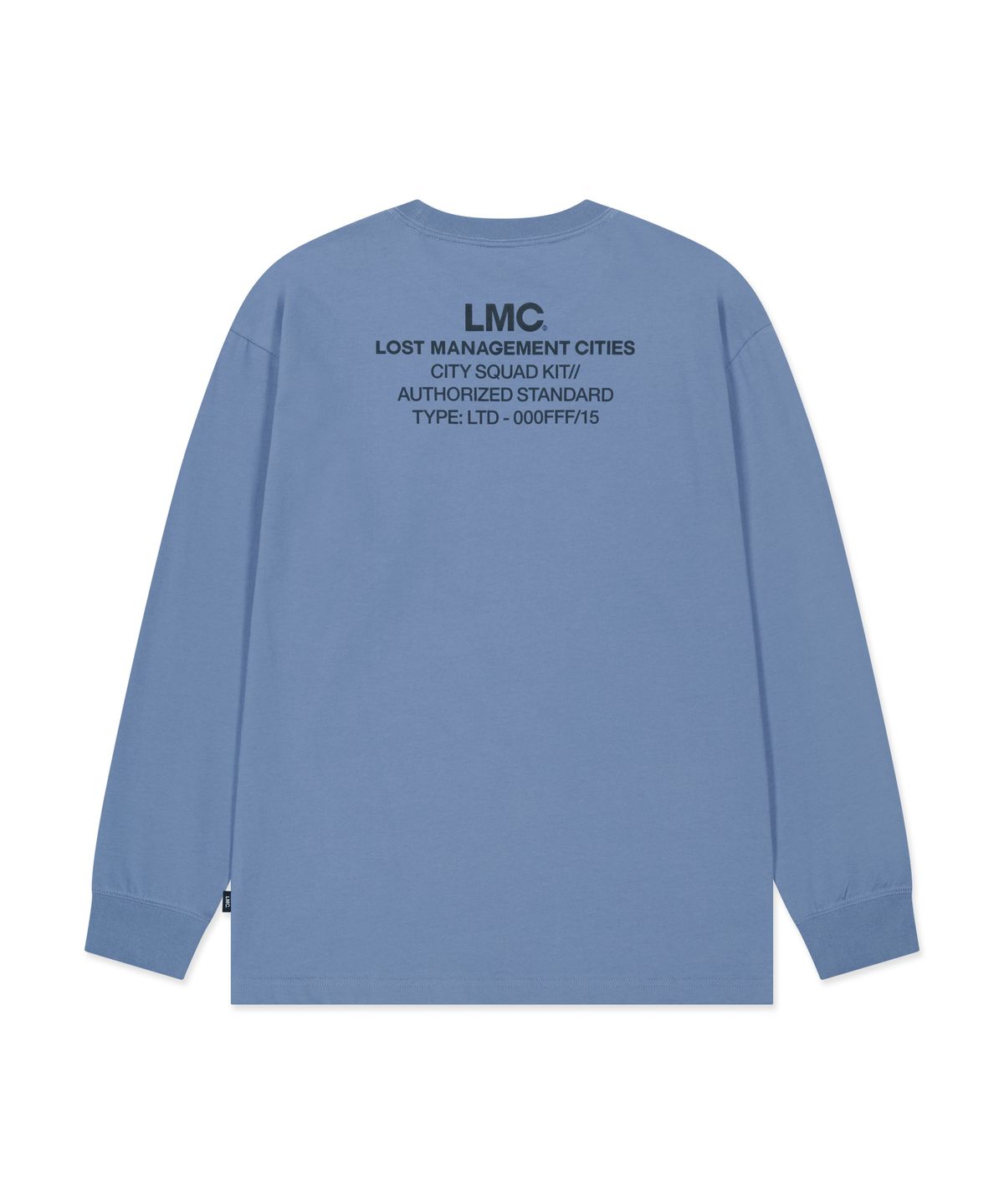 엘엠씨(LMC) AUTHORIZED STANDARD LONG SLV TEE gray blue