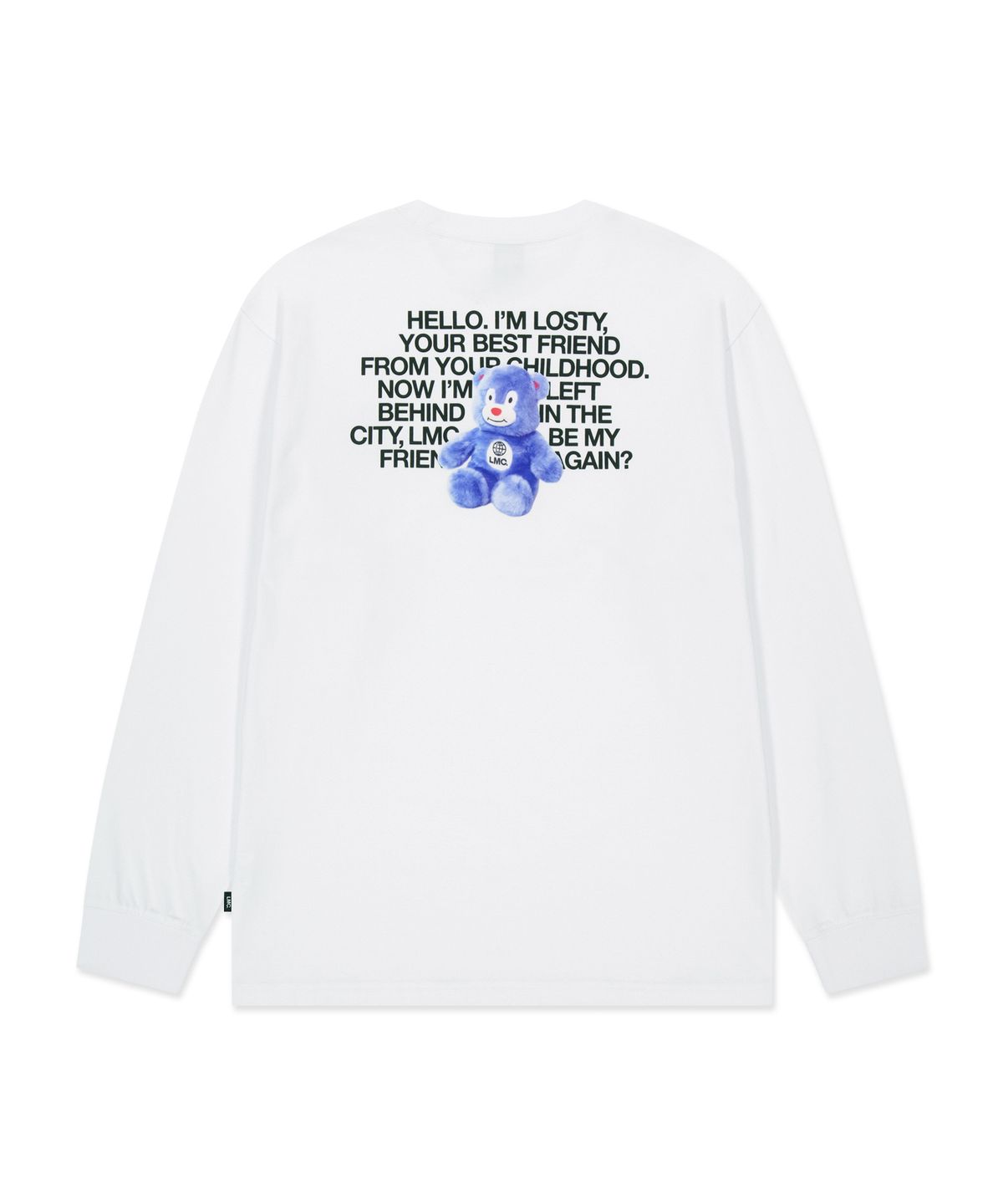 엘엠씨(LMC) HELLO LOSTY LONG SLV TEE white