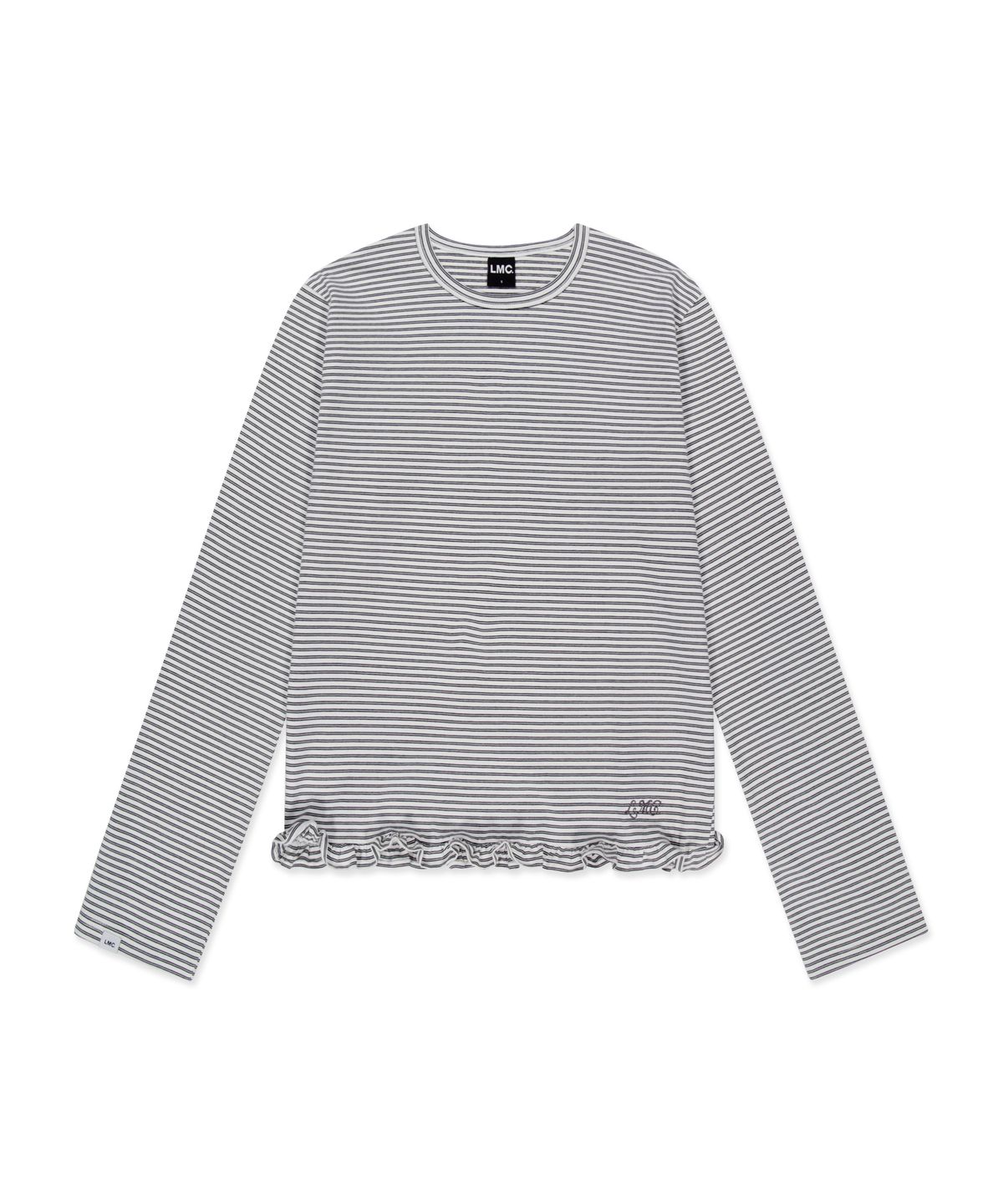 엘엠씨(LMC) WM FRILL LONG SLV TEE white