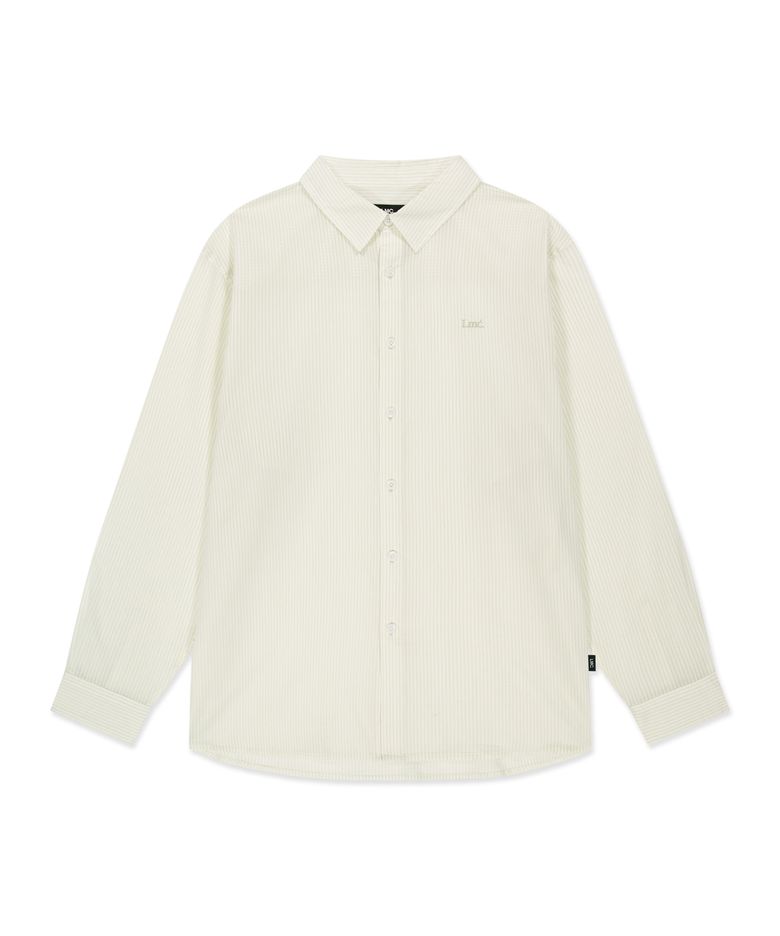 NEW CLASSIC SHEER SHIRT ivory