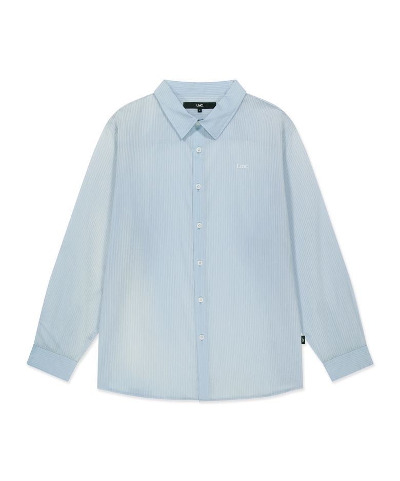 NEW CLASSIC SHEER SHIRT light blue