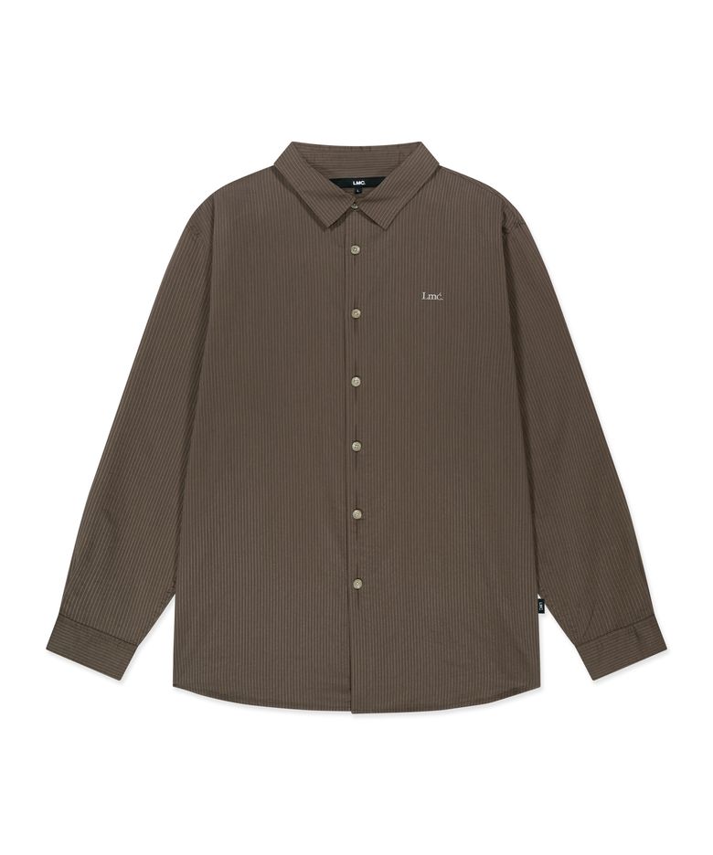 NEW CLASSIC SHEER SHIRT brown