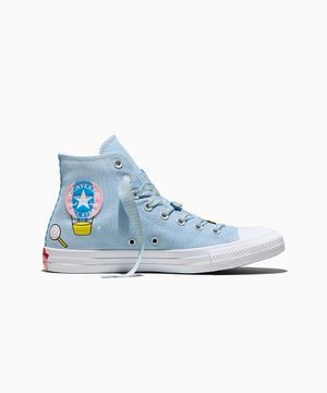 컨버스 X 산리오캐릭터즈 척테일러 올스타 시나모롤 베이비 블루 A17698C