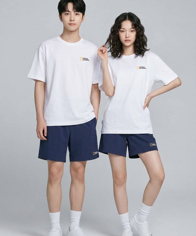 [3PACK]반팔 반바지 미니백 세트 NAVY