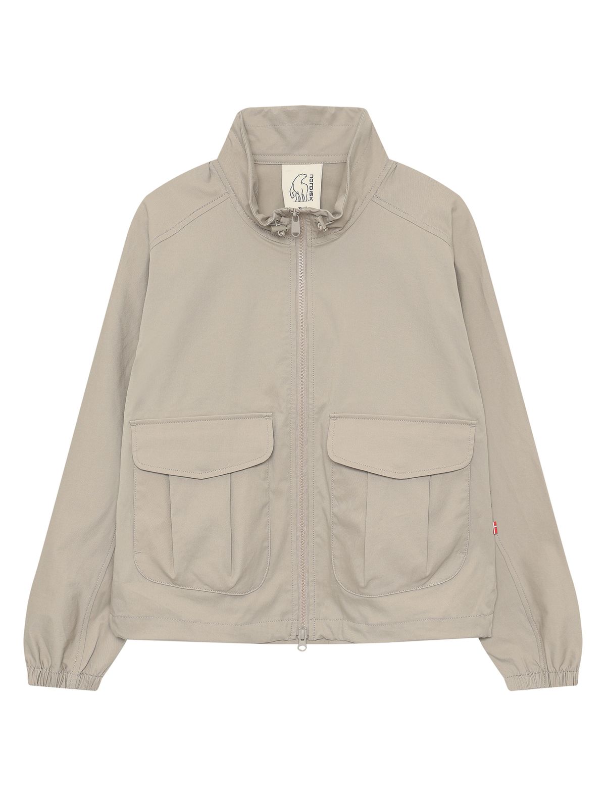 노르디스크(NORDISK) 오딜리아 스텐드넥 자켓 - W_Light Khaki