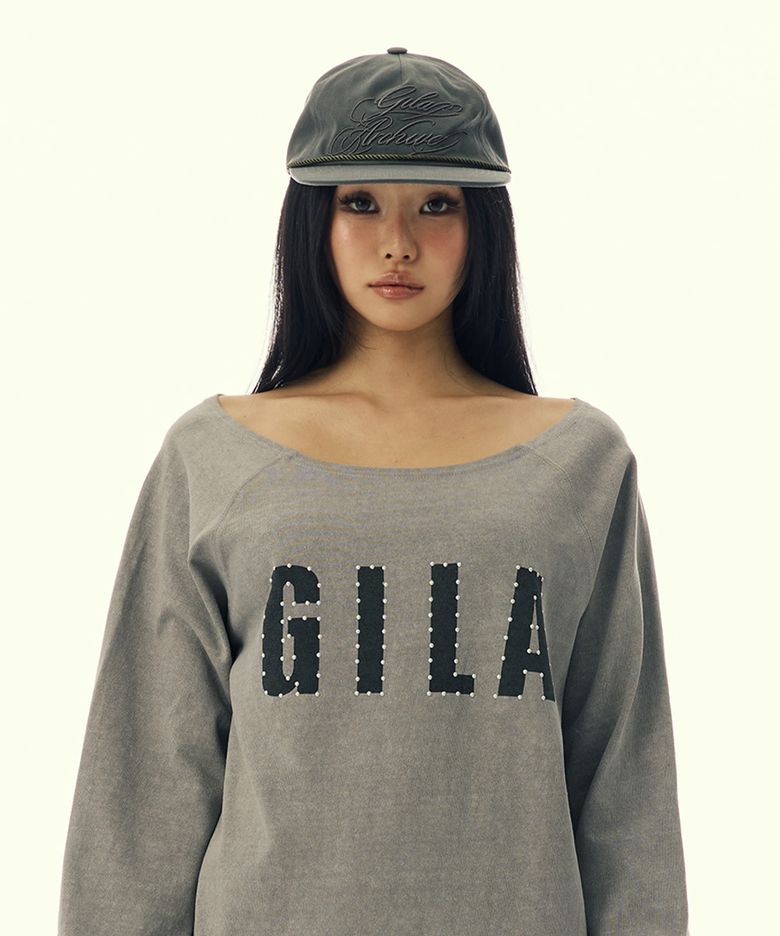 SCRIPT LETTERING TRUCKER CAP_KHAKI