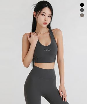 하이텐션 브이넥 브라탑