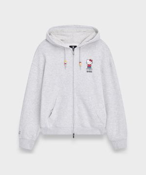 컨버스 X 산리오캐릭터즈 풀 집 후디 라이트 그레이 헤더 CVM5H504-LGH