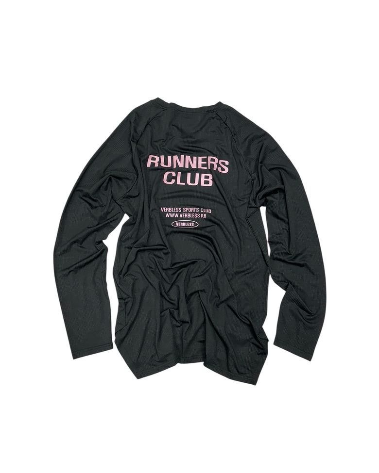 러너스 클럽 롱 슬리브 (BLACK)