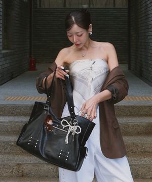 Stud Band Big Bag_Black