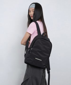 Logo Point Backpack_Black