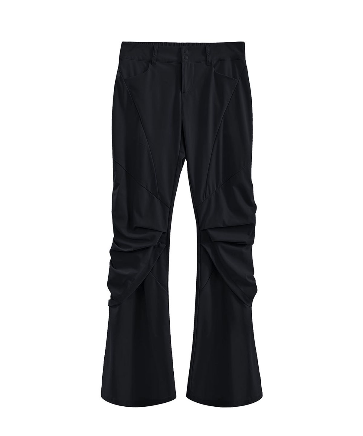 디프런티스(DIFFERENTIS) Crumple Pants (BK)