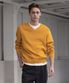 소프트 코튼 브이넥 니트 [딥 옐로우]