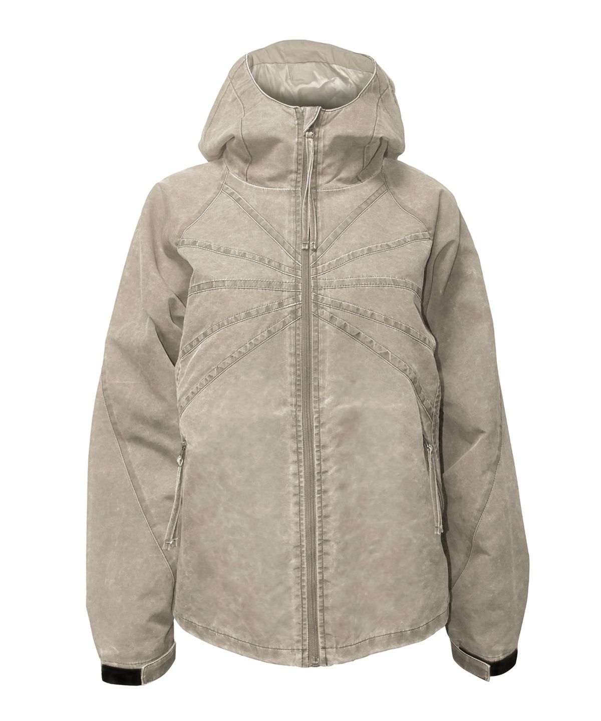 정도(JUNGDO) BLEACH LINED JACKET . DIRTY BEIGE