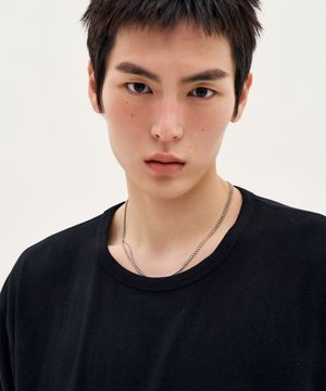 Two-Layer Chain Necklace - Silver