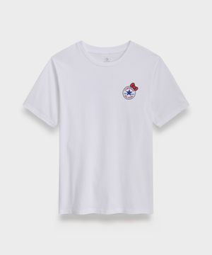 컨버스 X 산리오캐릭터즈 척테일러 패치 티셔츠 화이트 CVM5T516-WHT