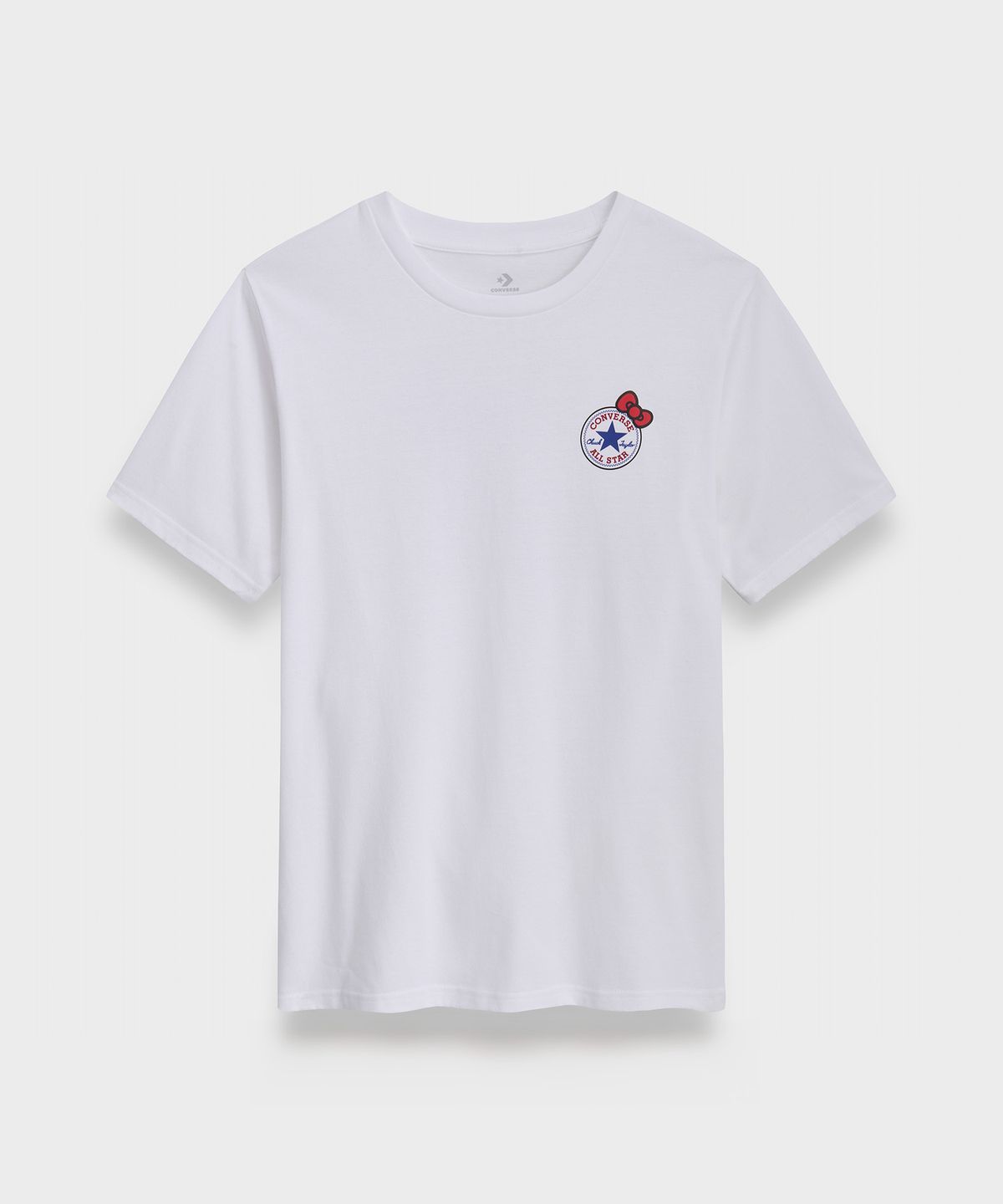 컨버스(CONVERSE) 컨버스 X 산리오캐릭터즈 척테일러 패치 티셔츠 화이트 CVM5T516-WHT