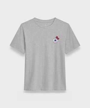 컨버스 X 산리오캐릭터즈 척테일러 패치 티셔츠 라이트 그레이 헤더 CVM5T516-LGH