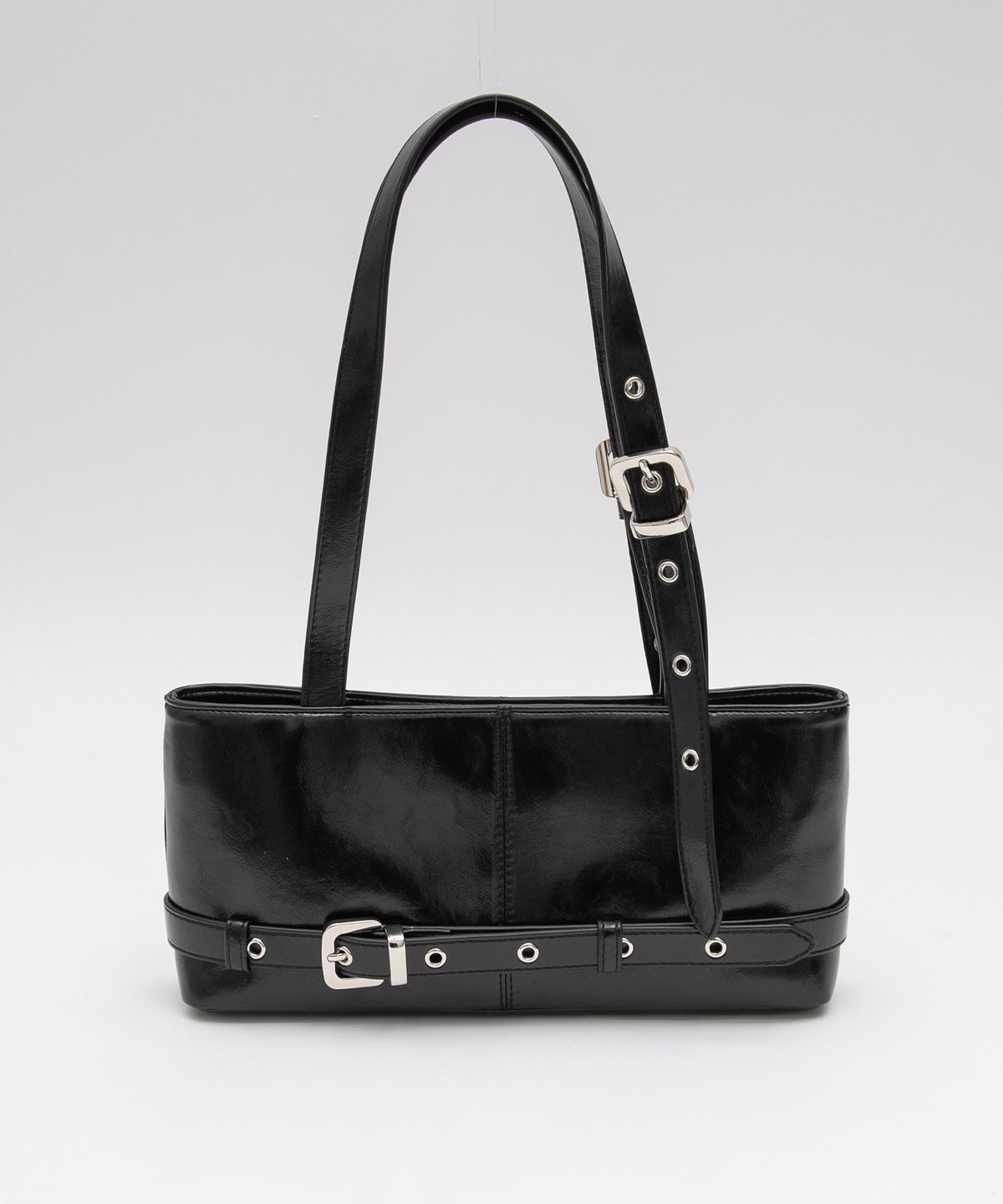 로라로라(ROLAROLA) BELT SHOULDER BAG BLACK