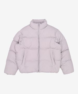 다운 푸퍼 숏 패딩 재킷 [다크 그레이] XL