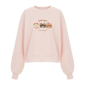 베어패치레터링자수맨투맨_I6A-CTS022