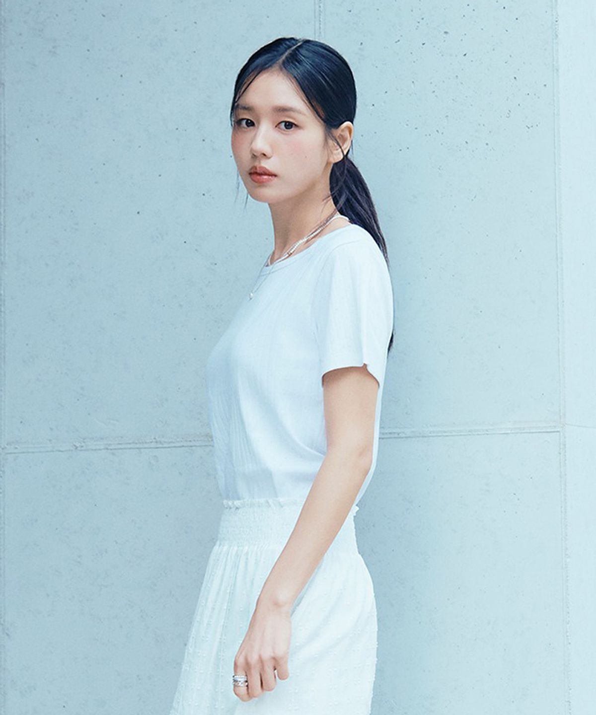 셀렙샵에디션(CELEBSHOP EDITION) [3PACK] 콤드코튼 포인텔티셔츠
