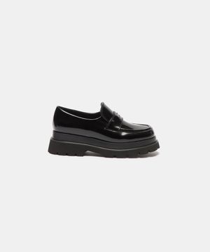 Platform loafer(black)_DG1DS26007BLK