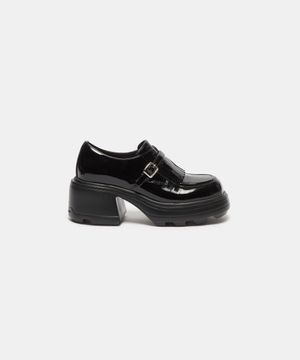 Volume platform loafer(black)_DG1DS26021BLK