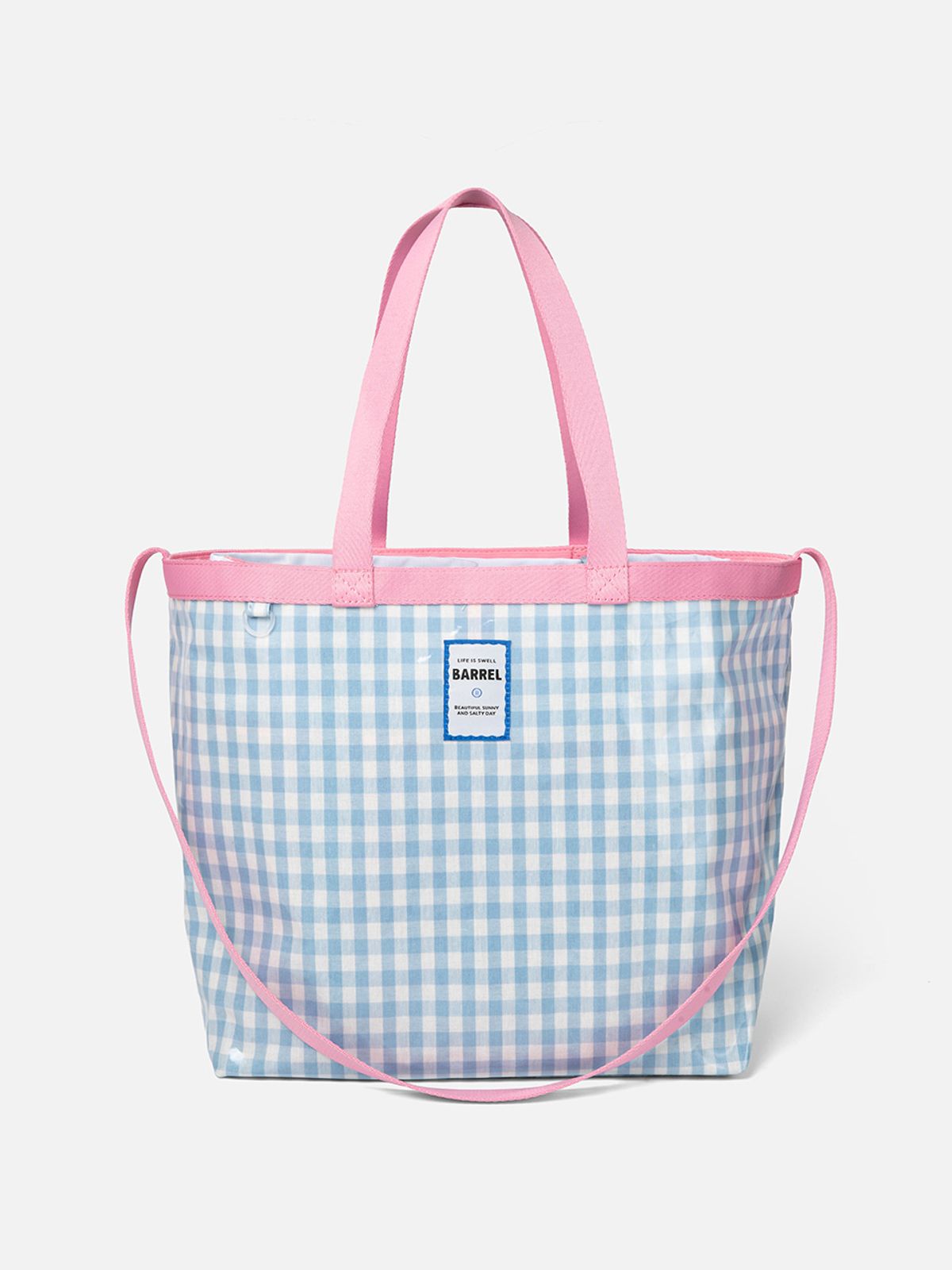 배럴(BARREL) 라지 바스켓 토트백 35L 스카이블루 (B6SUABG010SKB)
