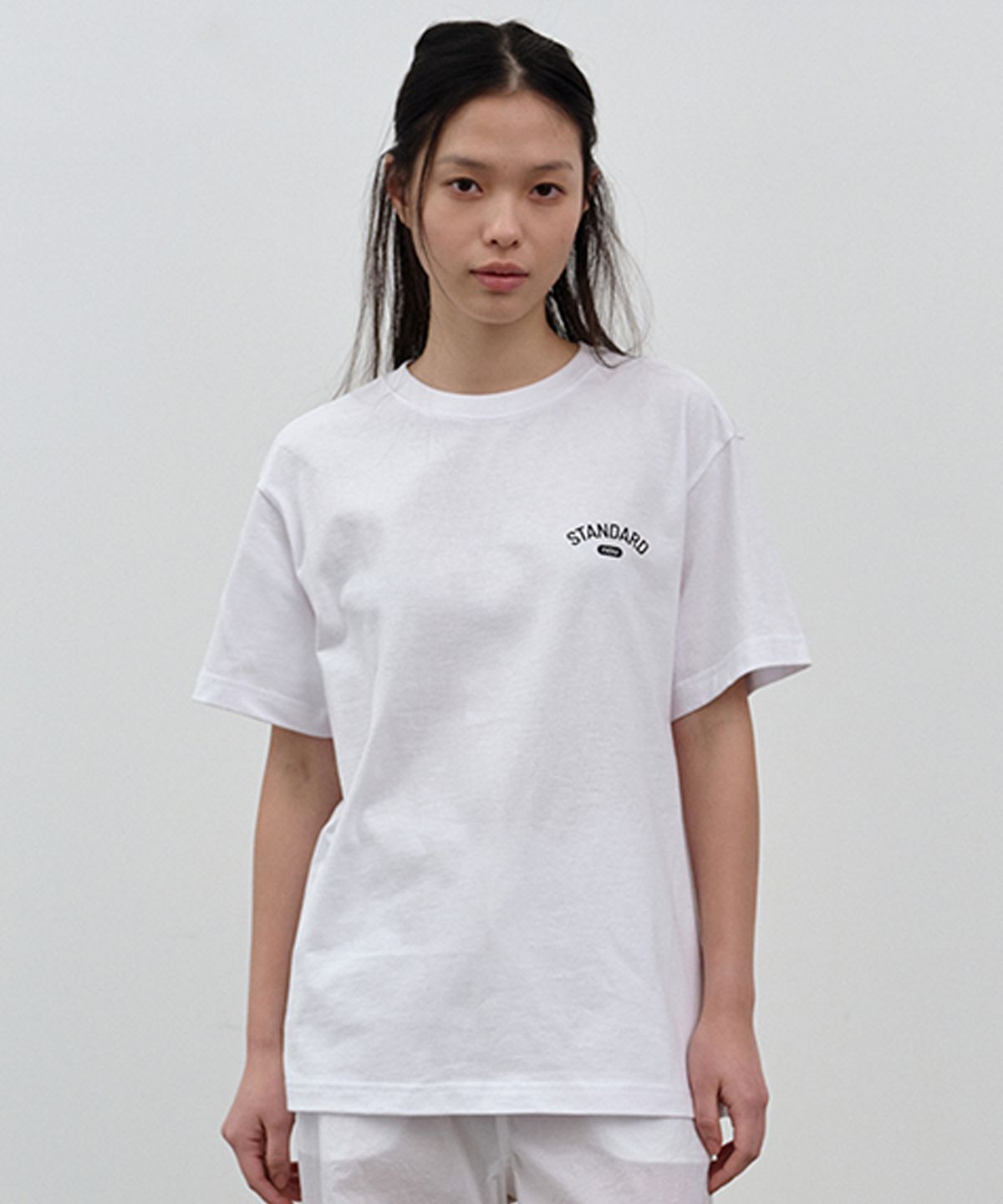나우(nau) 그래픽 반팔 티셔츠 White