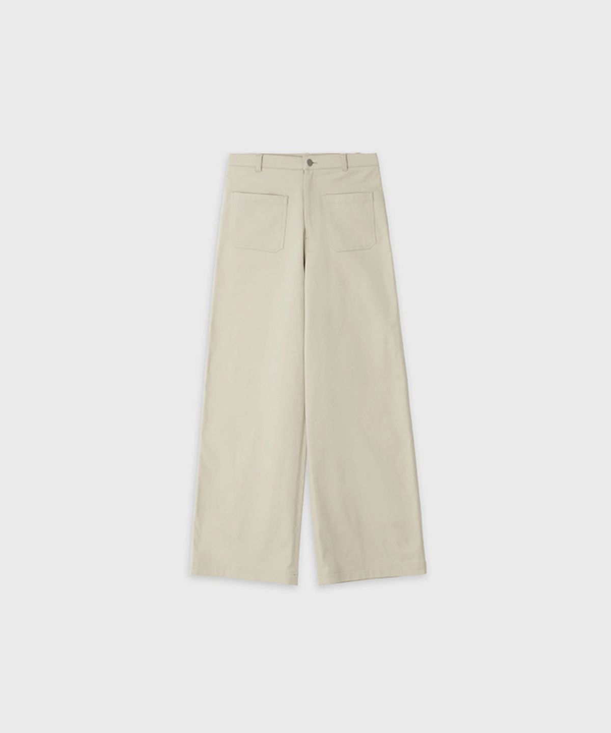 더룸(THELOOM) F.POCKET DENIM TROUSERS_BEIGE