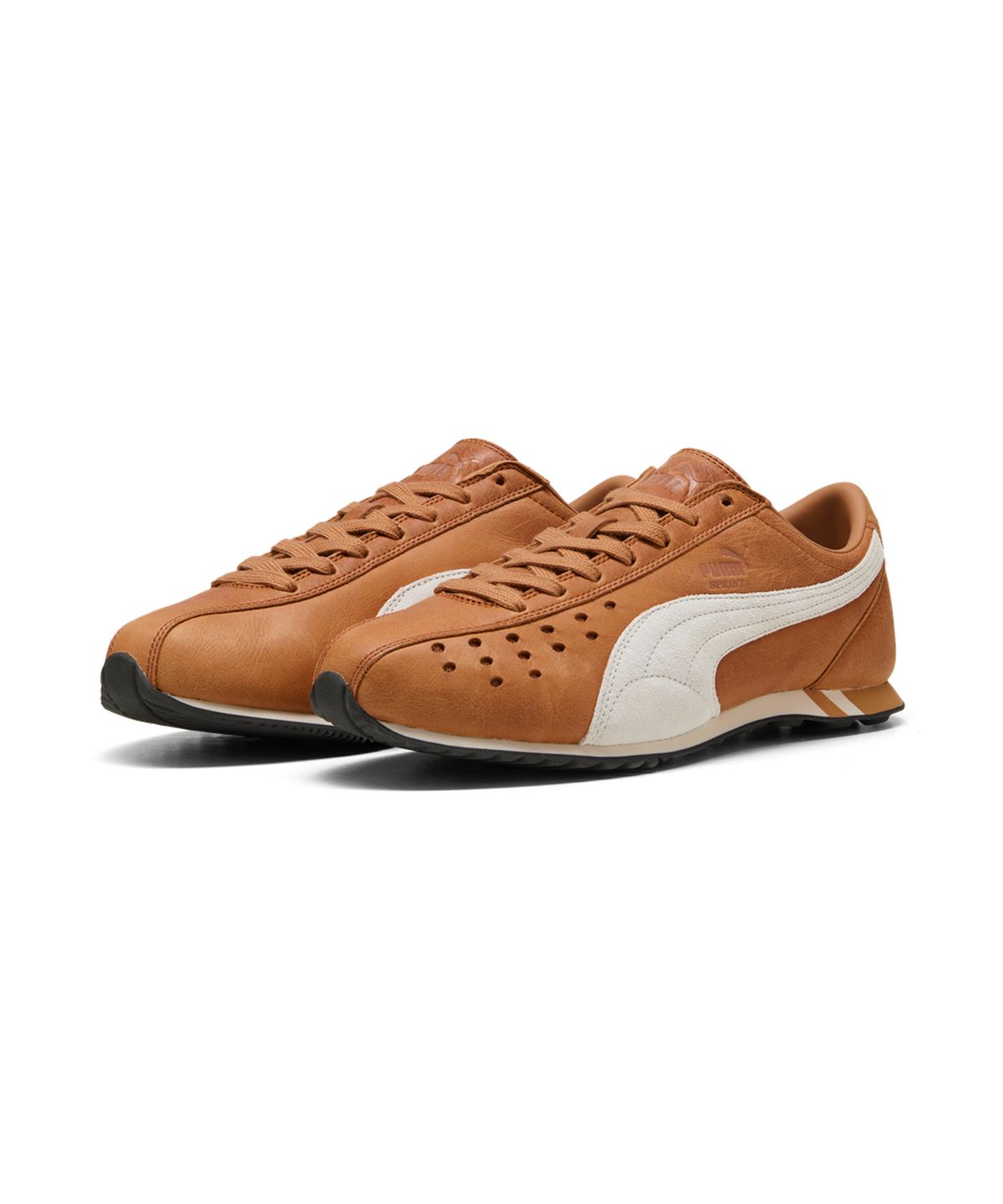 푸마(PUMA) 스프린트 프리미엄 - 카라멜라떼:화이트 / 405084-04