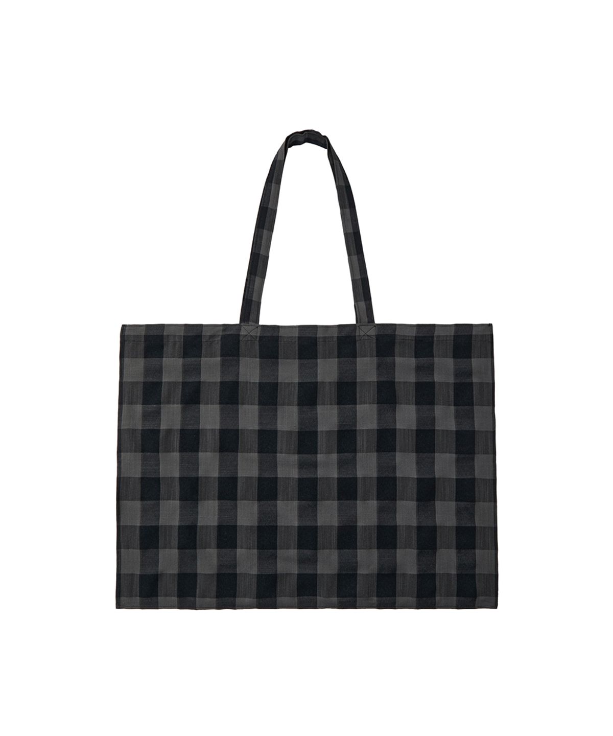 솔티페블(SALTY PEBBLE) CHECKED PATTERNED ECO BAG [CHECK]