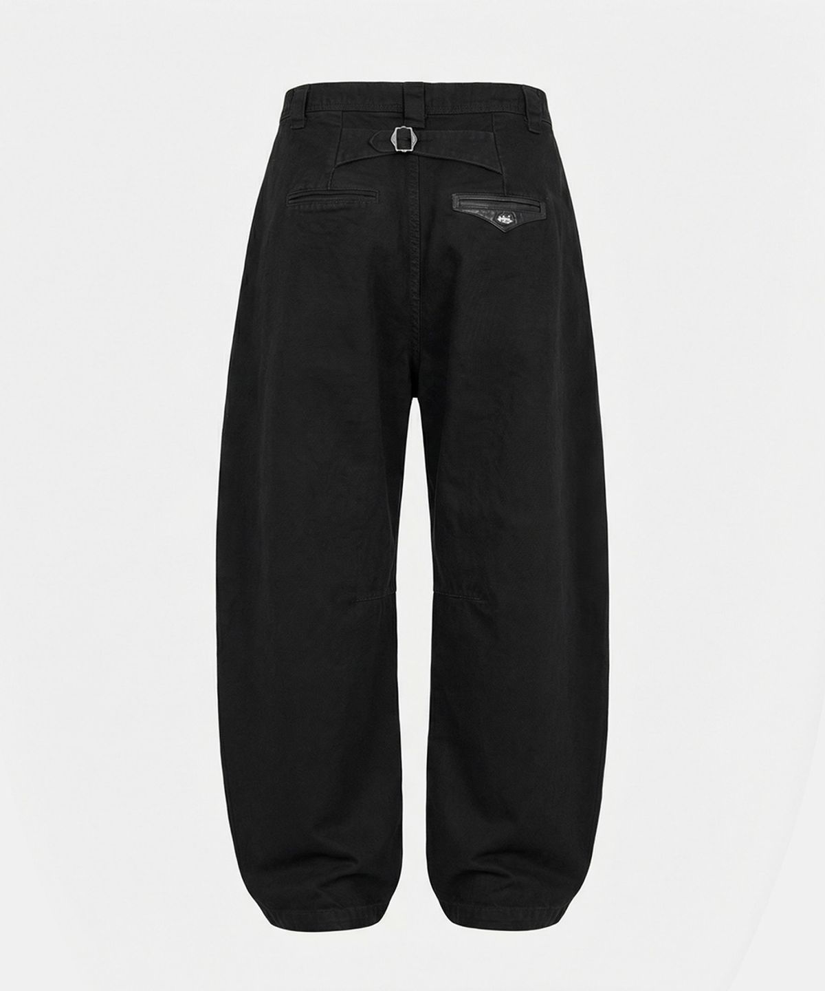 배드블러드(BADBLOOD) Mystic Formal Curved Chino Pants - Black