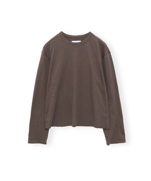 컷 오프 롱 슬리브, 브라운